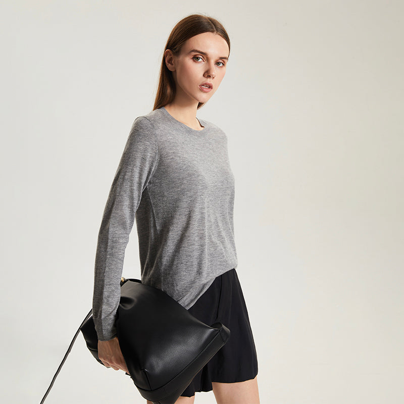 Light Weight Crew-neck Sweater