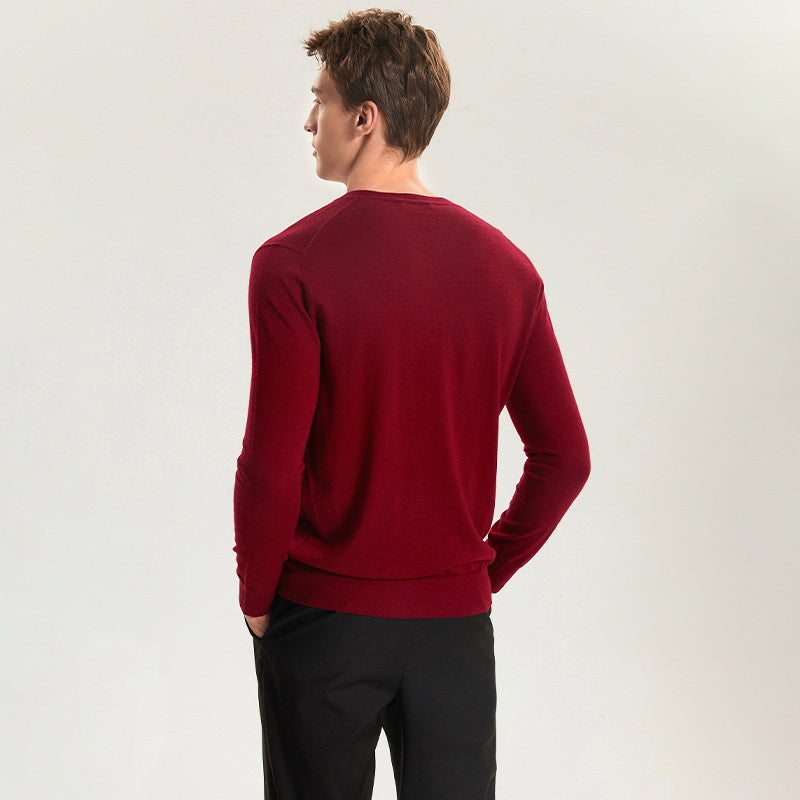 37.5 Cashmere Black Timeless o-neck Sweater