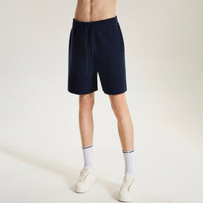 Men's Cashmere Gym Shorts with Pockets