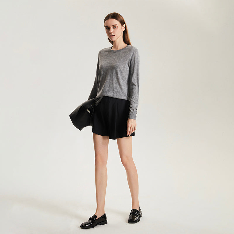 Light Weight Crew-neck Sweater