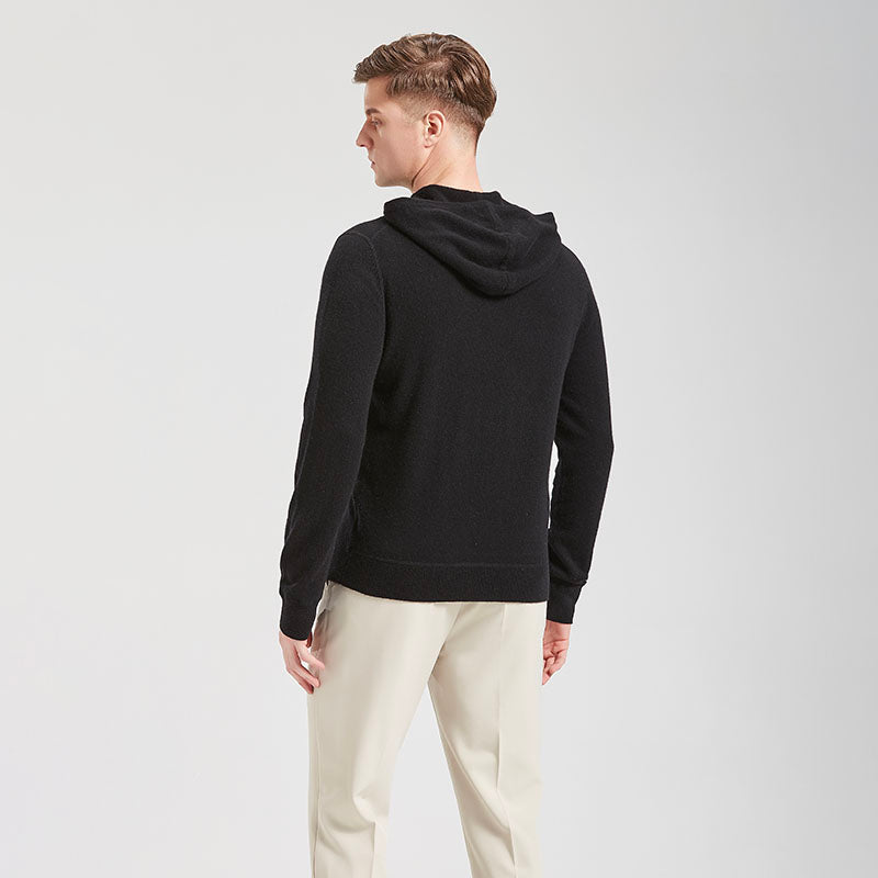 Cashmere Hoodie with Pocket