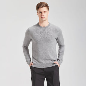 Crewneck Pullover Cashmere Sweater