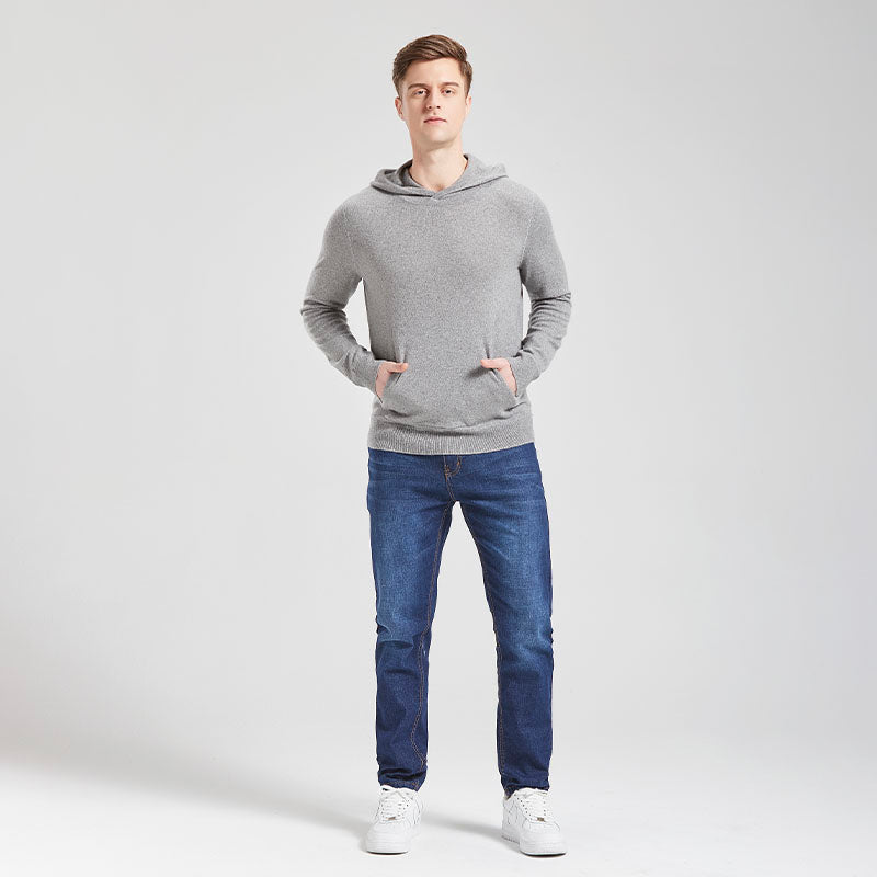 Cashmere Hoodie with Pocket