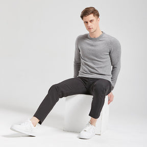 Crewneck Pullover Cashmere Sweater