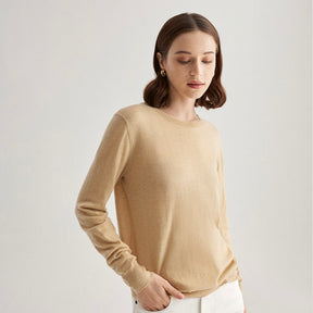 37.5 Cashmere Women’s Timeless o-neck Sweater