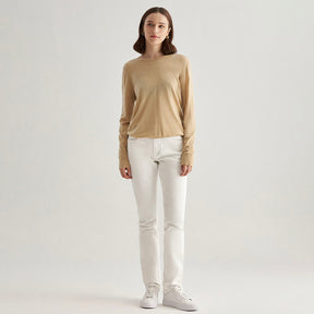 37.5 Cashmere Women’s Timeless o-neck Sweater