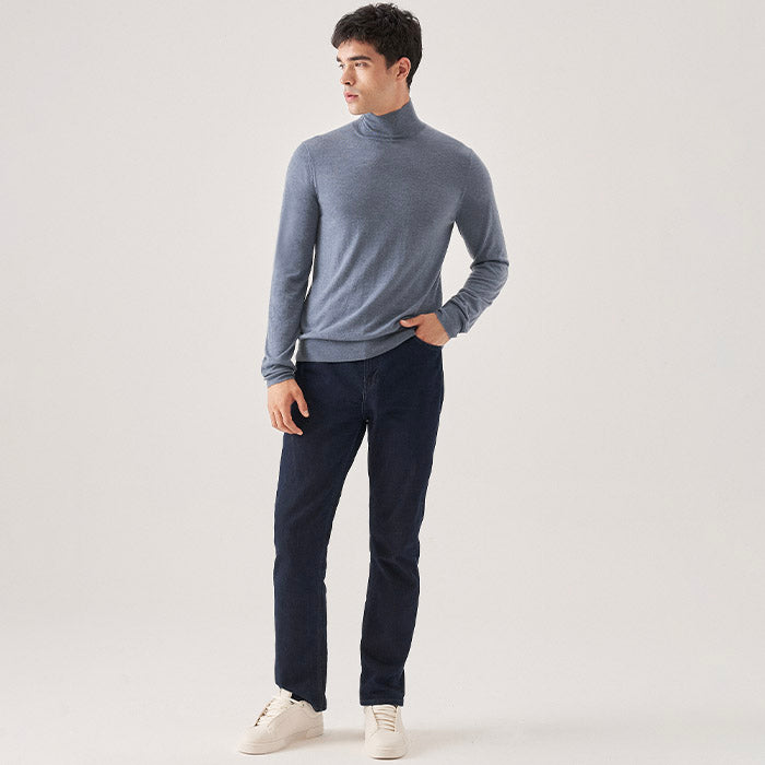 37.5 Cashmere Men's High Neck Cashmere Sweater