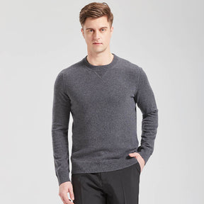 Crewneck Pullover Cashmere Sweater