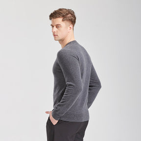 Crewneck Pullover Cashmere Sweater