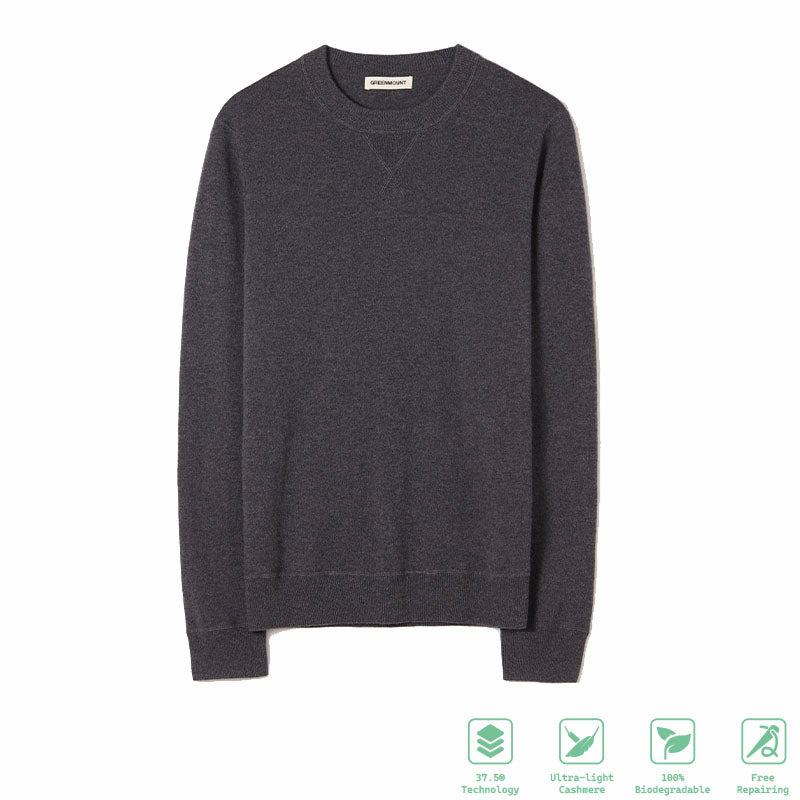 Crewneck Pullover Cashmere Sweater